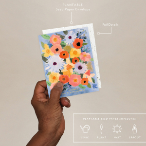 Summer Mix Love + Friendship Card|Seedlings