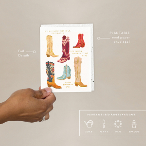 Not Your 1st Rodeo Birthday Card|Seedlings