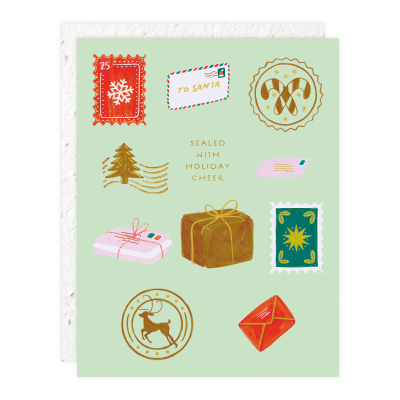 Holiday Cheer Holiday Card|Seedlings