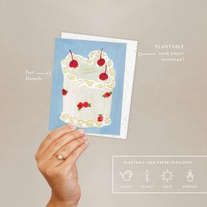 Heart You Cake Wedding + Engagement Card|Seedlings