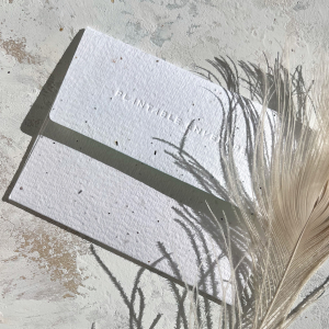 Peach Thank You Card|Seedlings