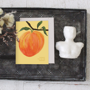 Peach Thank You Card|Seedlings