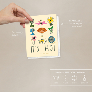 Fans Love + Friendship Card|Seedlings