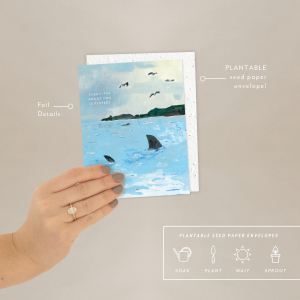 Fin Love + Friendship Card|Seedlings