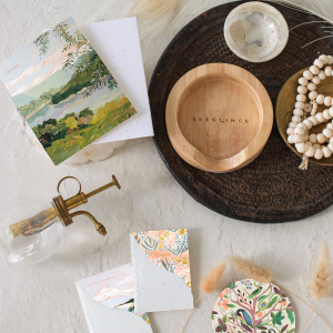 River Bank Sympathy Card|Seedlings