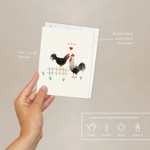 Love Story Valentines Day Card|Seedlings