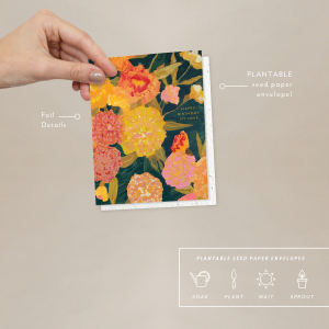 Marigolds Birthday Card|Seedlings