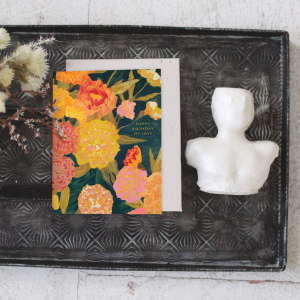 Marigolds Birthday Card|Seedlings