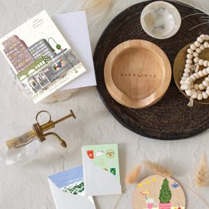 Subway Santa Holiday Card|Seedlings