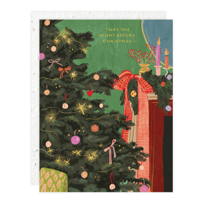 Cozy Christmas Holiday Card|Seedlings