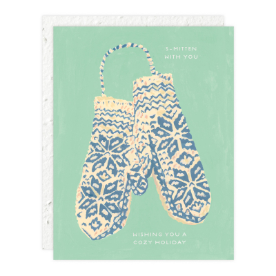 Winter Mittens Holiday Card|Seedlings