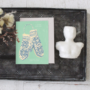 Winter Mittens Holiday Card|Seedlings