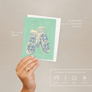 Winter Mittens Holiday Card|Seedlings