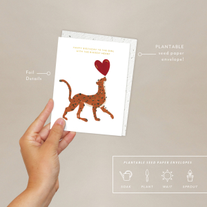 Wild For You Birthday Card|Seedlings