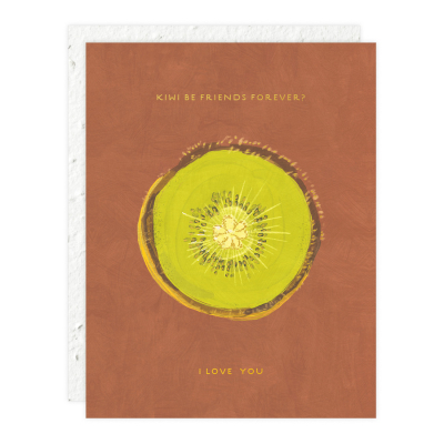 Kiwi Love And Friendship Card|Seedlings