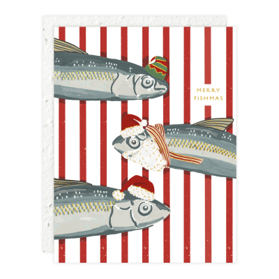 Merry Fishmas Holiday Card|Seedlings
