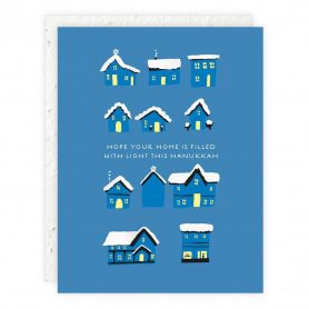Hanukkah Homes Card|Seedlings