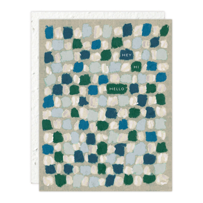 Hey Hi Just To Say Hi Card|Seedlings