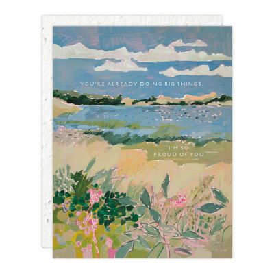 Raspberry Fields Encouragement Card|Seedlings