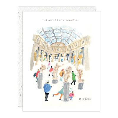 the Met Love + Friendship Card|Seedlings