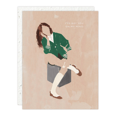 Thinking Girl Love + Friendship Card|Seedlings