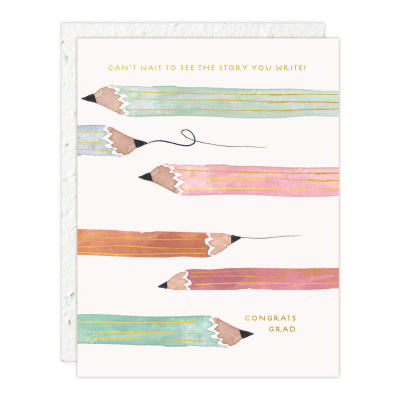 Pencils Graduation Card|Seedlings