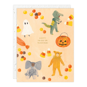 Happy Trick Or Treating Halloween Card|Seedlings