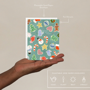 Christmas Cookies Holiday Card|Seedlings