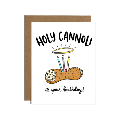Holy Cannoli Birthday