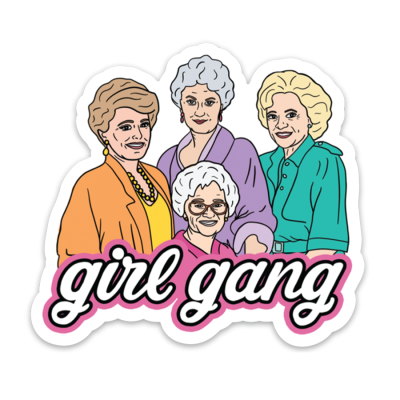 STICKER Golden Gals