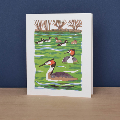Great Crested Grebe|Art Angels