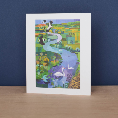 Swans On The River|Art Angels