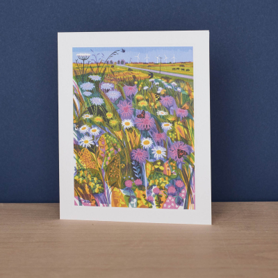 Meadow Flowers And Turbines|Art Angels