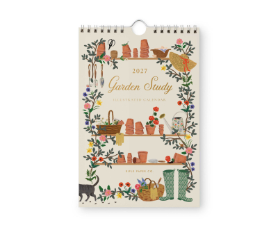 2027 Garden Study Kitchen Calendar (6x9)|Rifle Paper