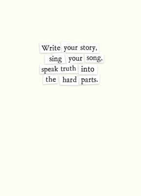 Write Your Story|Curly Girl Design