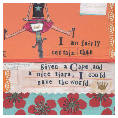 Cape & Tiara|Curly Girl Design