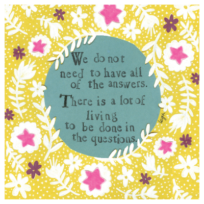 Living The Questions|Curly Girl Design