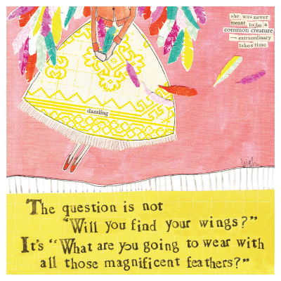 Feathers|Curly Girl Design