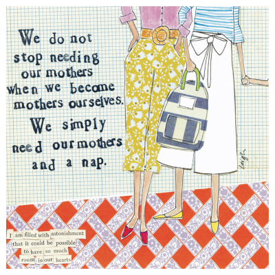 Mothers And A Nap|Curly Girl Design