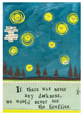 Fireflies|Curly Girl Design