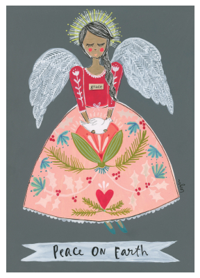 Peace On Earth|Curly Girl Design