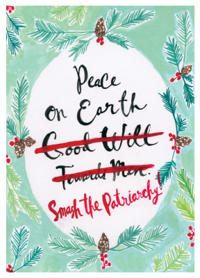Smash The Patriarchy|Curly Girl Design
