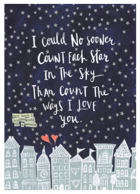 Count The Stars|Curly Girl Design