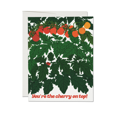 Cherry Tomatoes Friendship Card|Red Cap Cards