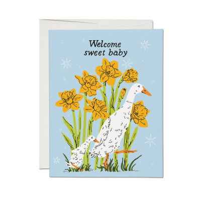 Baby Goose Card|Red Cap Cards
