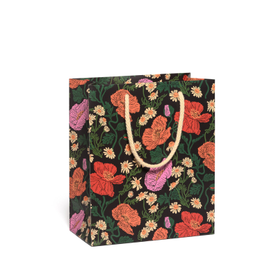 Wild Poppies Medium Bag|Red Cap Cards