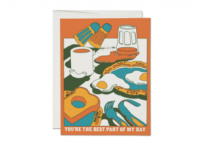 Breakfast Love|Red Cap Cards