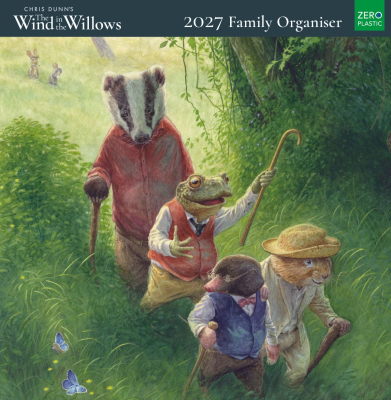 CALENDAR Wind In The Willows 2027 Family Organizer
