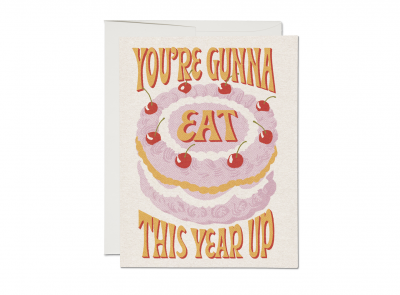 Eat This Year Up|Red Cap Cards