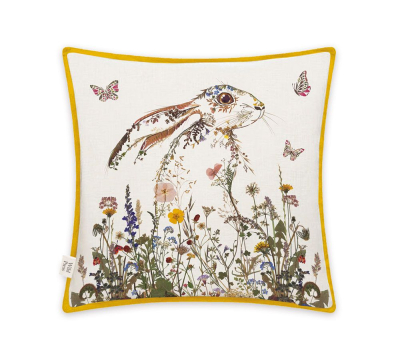 CUSHION Wildflower Hare